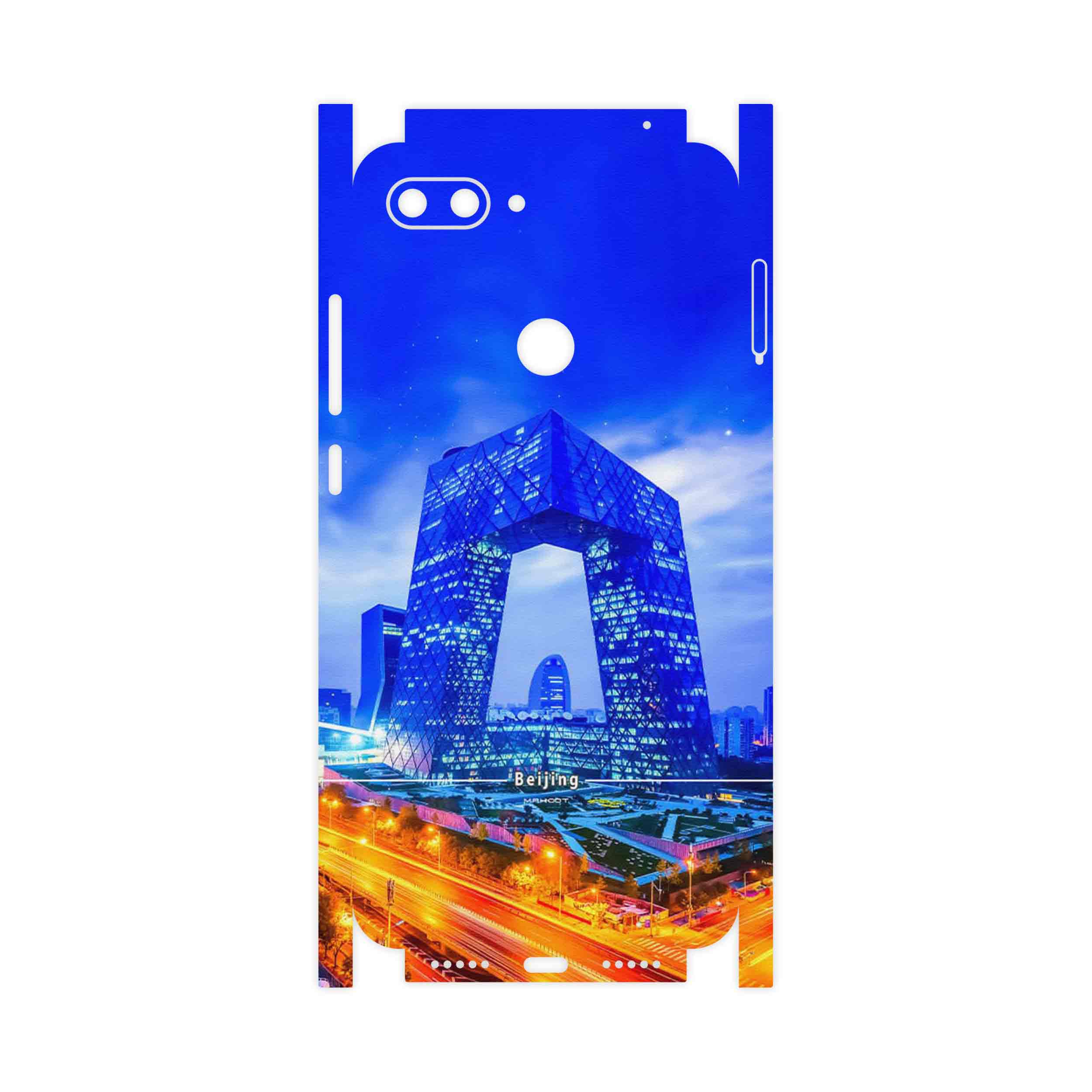 برچسب پوششی ماهوت مدل Beijing city-FullSkin مناسب برای گوشی موبایل شیائومی Mi 8 Lite