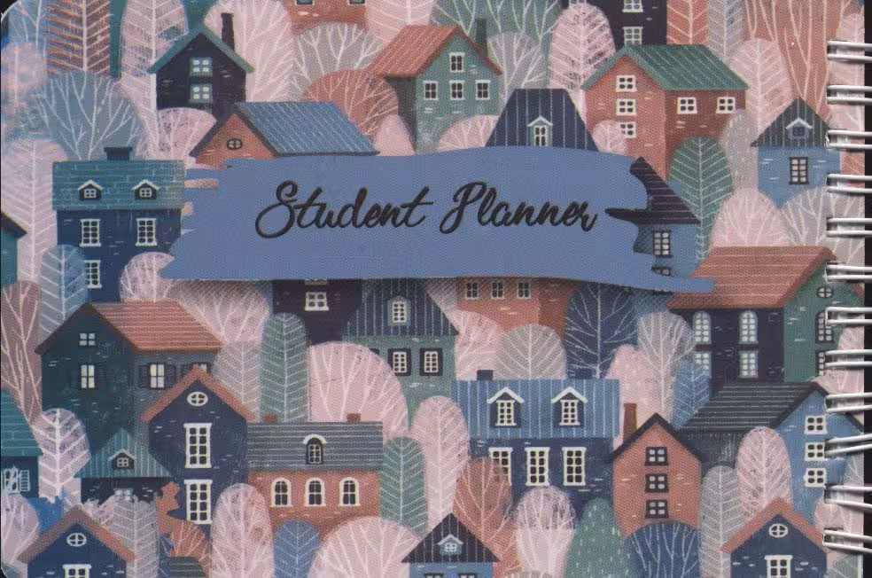 دفترچه یادداشت student planner (کد 504)،(سیمی) - ناشربوک | خرید آنلاین کتاب