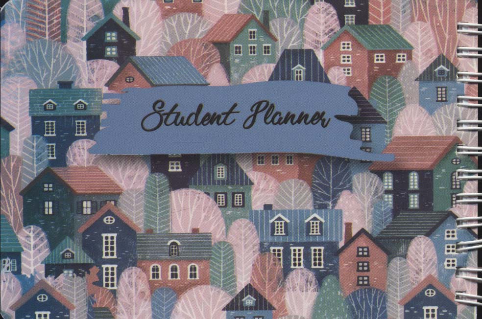 دفترچه یادداشت student planner (کد 504)،(سیمی) - ناشربوک | خرید آنلاین کتاب