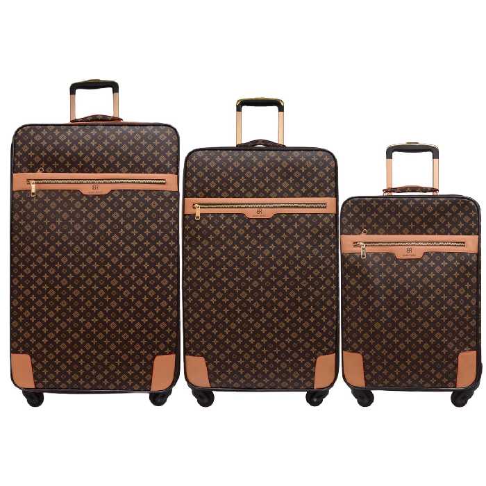 مجموعه سه عددی چمدان انزو رسی مدل L 700007