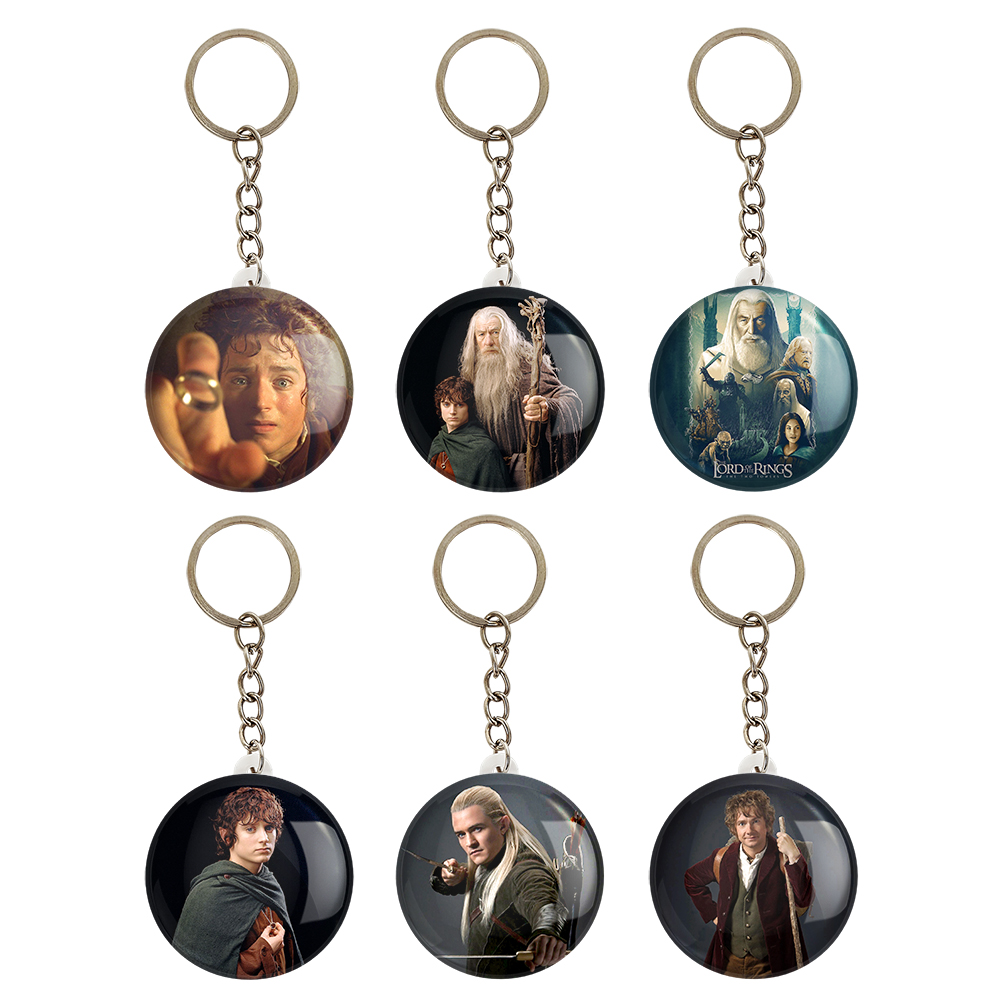  جاکلیدی خندالو طرح ارباب حلقه ها کد 298A مجموعه 6 عددی 