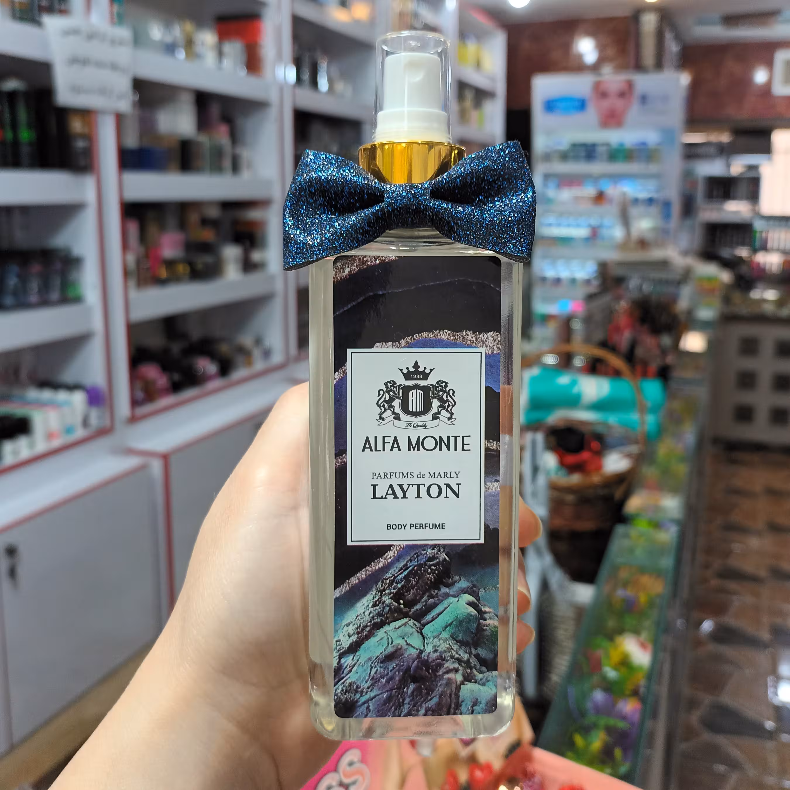 بادی اسپلش آلفا مونته رایحه لِی تون LAYTON حجم 260