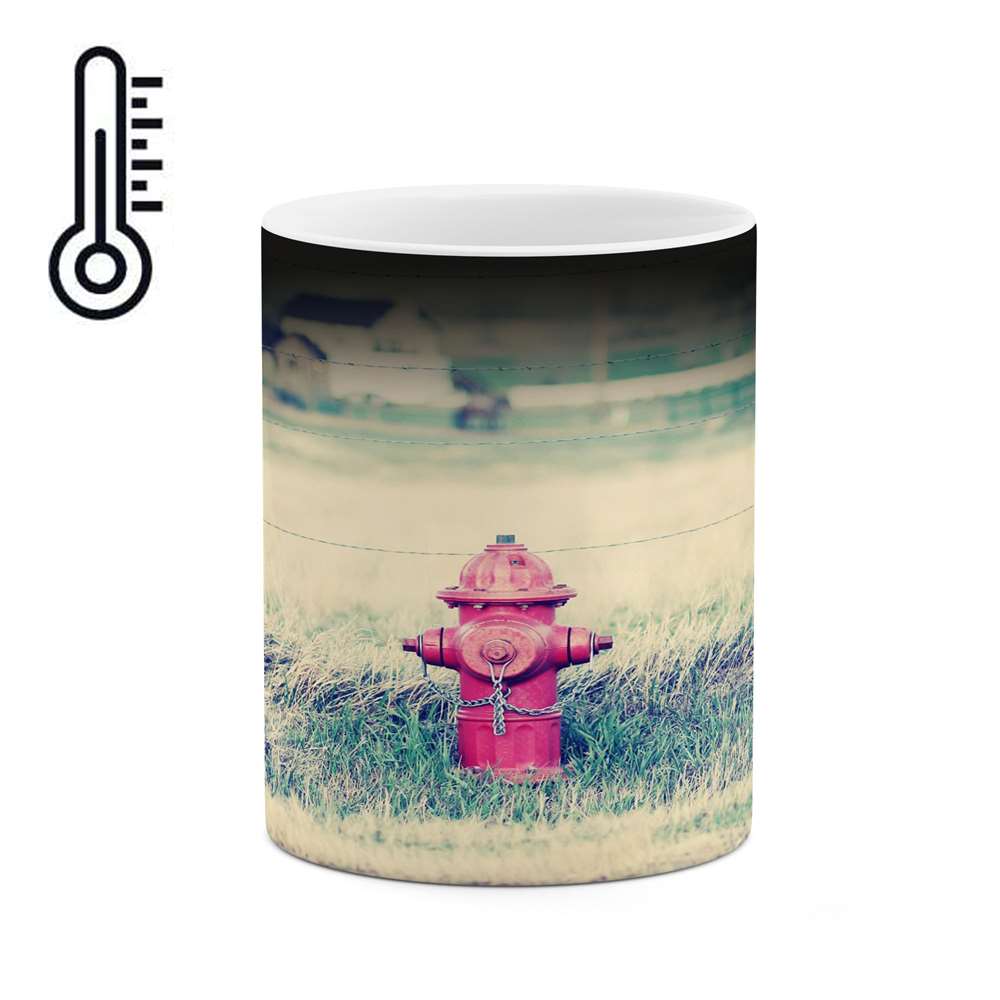 ماگ حرارتی کاکتی طرح آتش نشانی مدل mgh16094