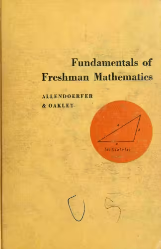 خرید و دانلود نسخه کامل کتاب Fundamentals of Freshman Mathematics