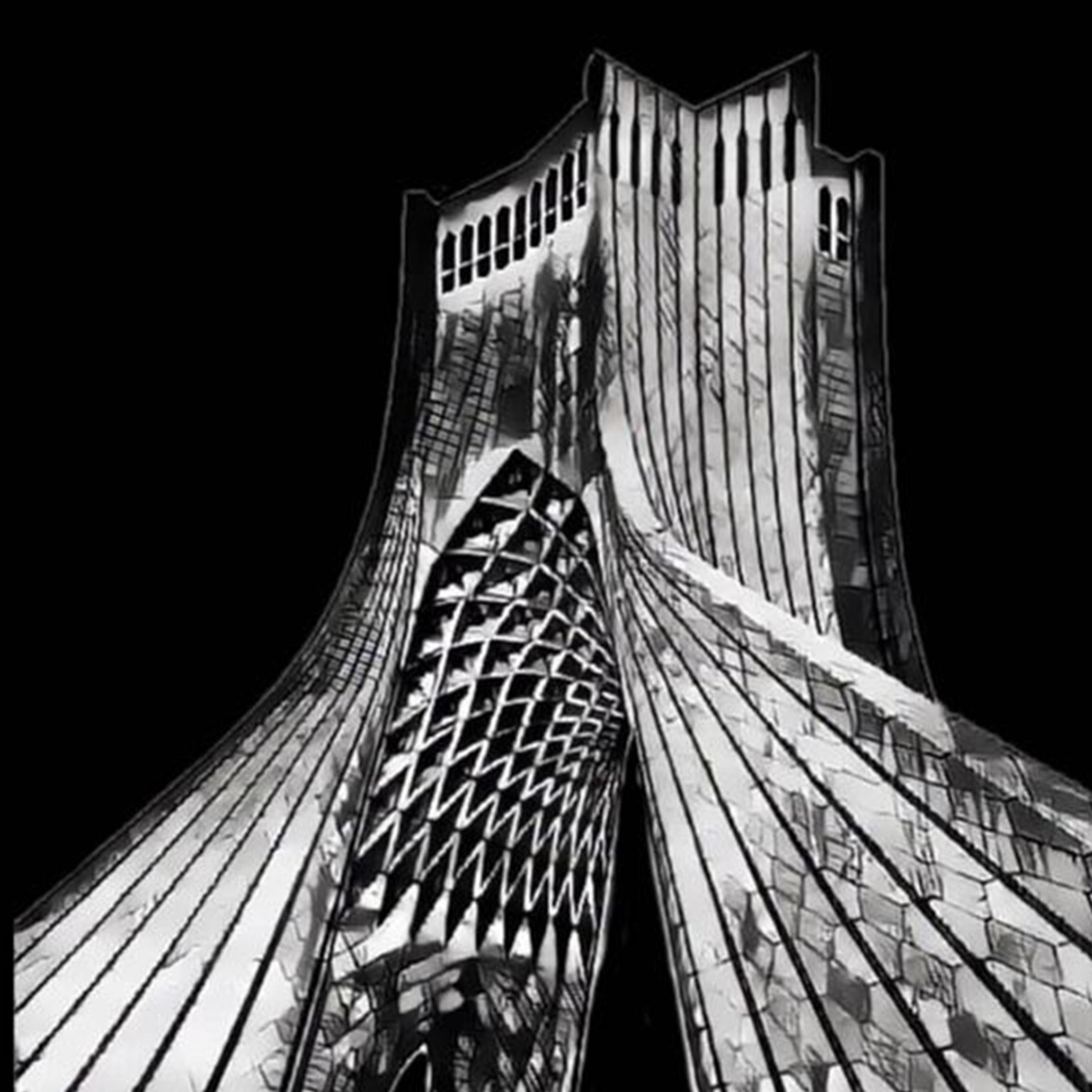 کاشی  طرح  میدان آزادی طهران  کد 6463250