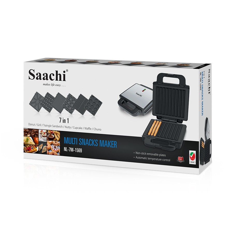 ساندویچ ساز 7کاره ساچی مدل1569