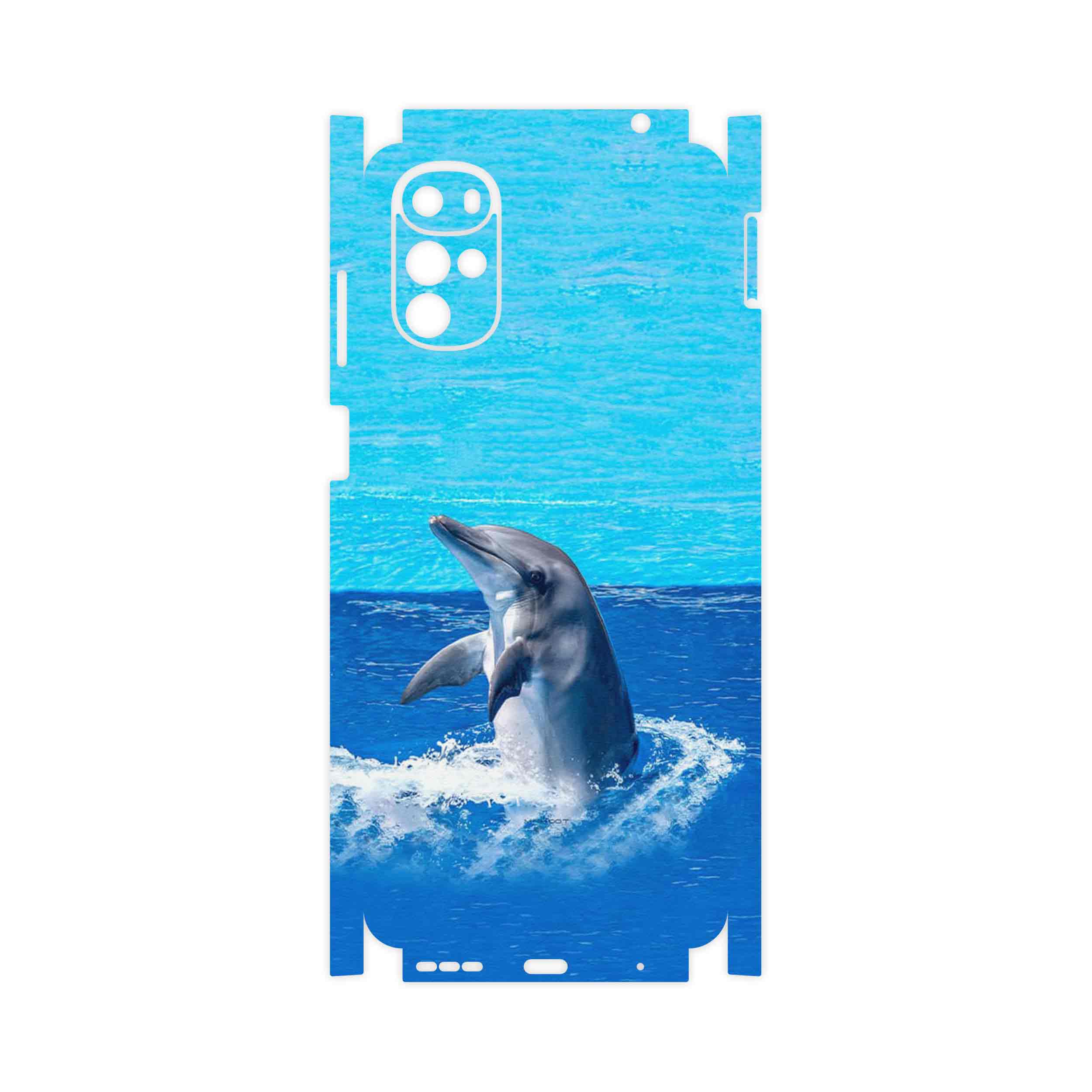 برچسب پوششی ماهوت مدل Dolphin-FullSkin مناسب برای گوشی موبایل موتورولا Moto G22
