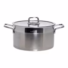 قابلمه استیل سایز 24 یونیک کد UN-9906 (فلت)