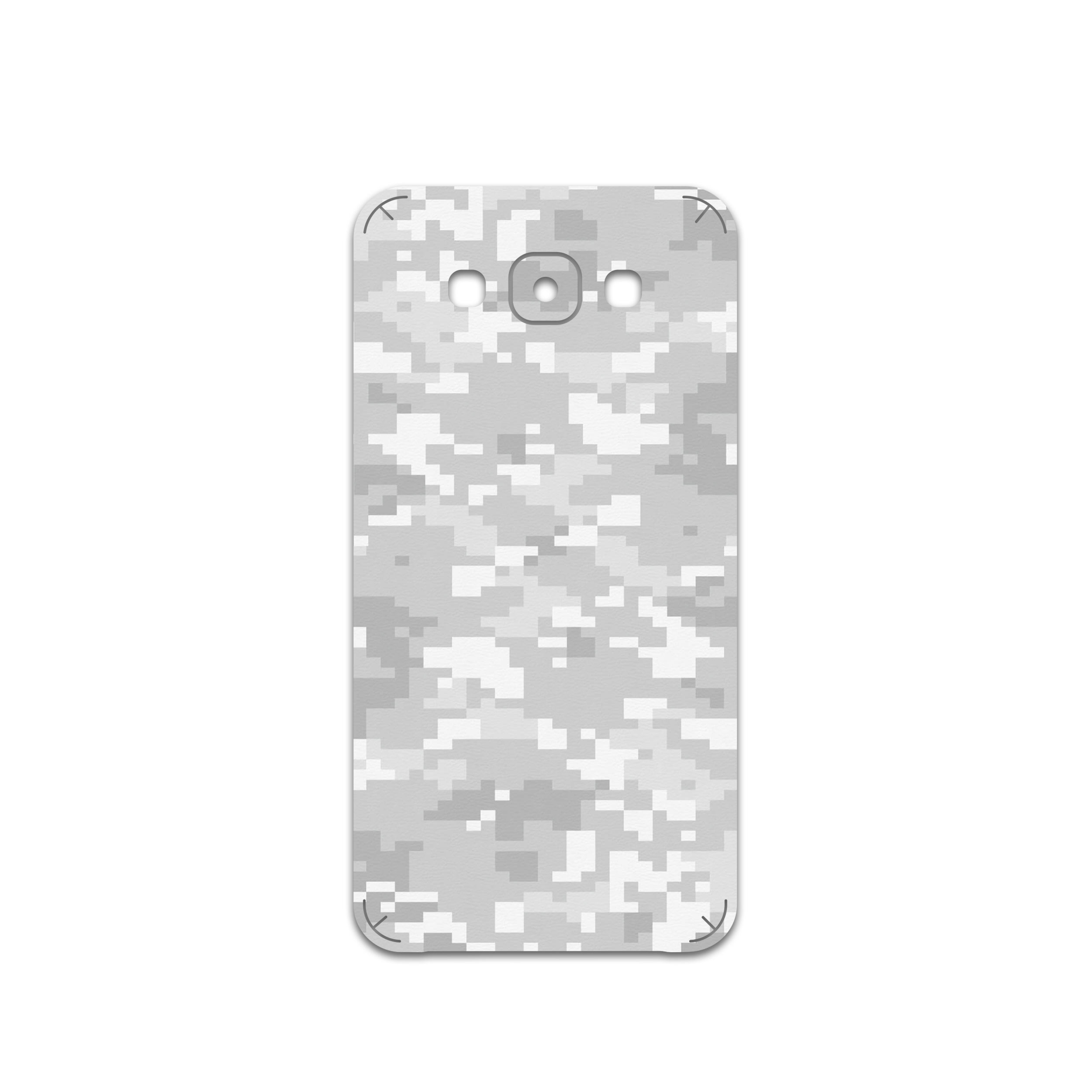 برچسب پوششی ماهوت مدل Army-Snow-Pixel مناسب برای گوشی موبایل سامسونگ Galaxy E7