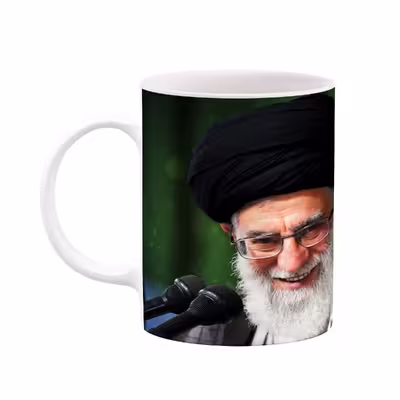 ماگ طرح مقام معظم رهبری  مدل mgp11596