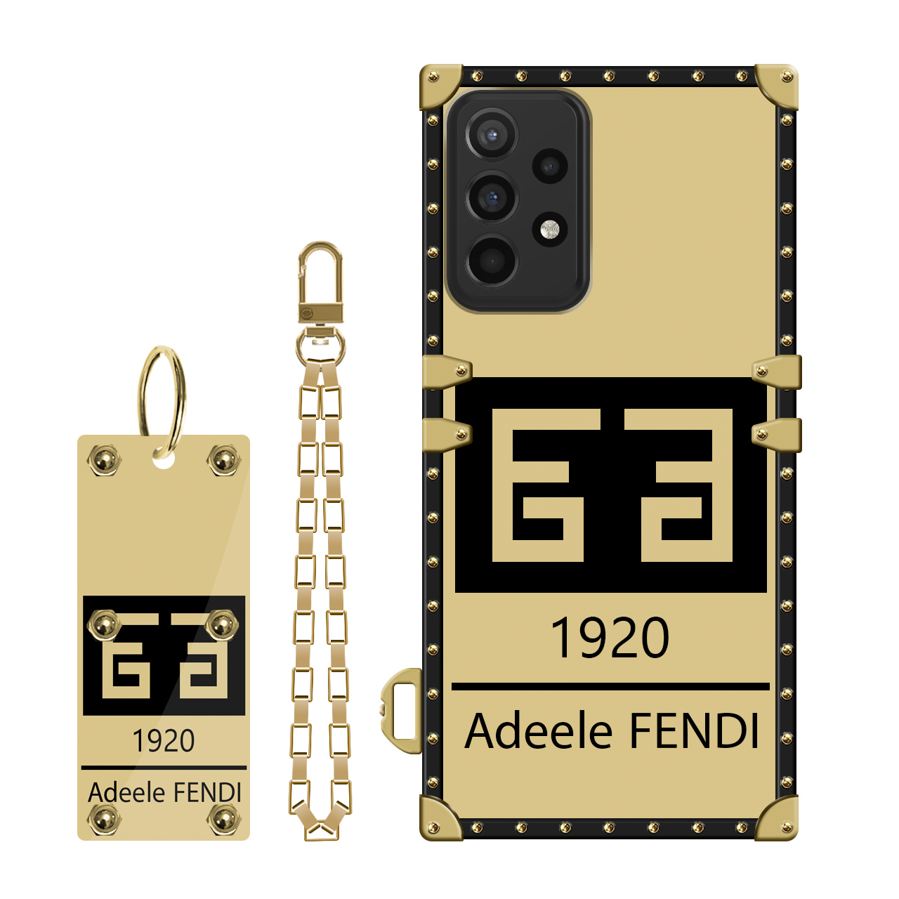 کاور مدل صندوقی کد L03 مناسب برای گوشی موبایل سامسونگ Galaxy  A72 4G به همراه بند آویز