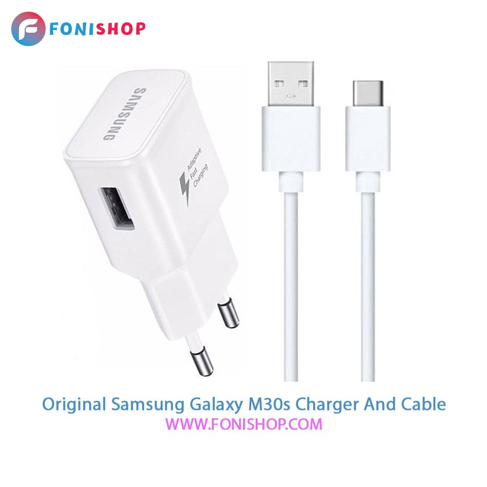 کابل و شارژر فست شارژ اصلی سامسونگ Samsung Galaxy M30s