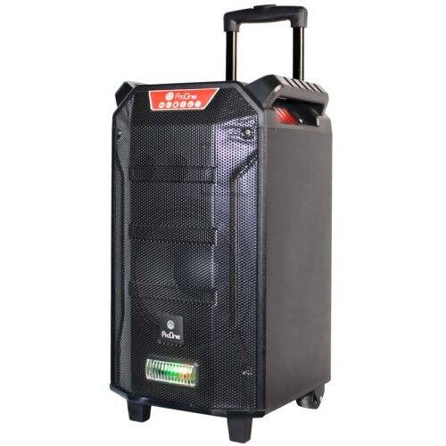 اسپیکر چمدانی بلوتوثی رم و فلش خور ProOne PSB4965 میکروفون و ریموت کنترل