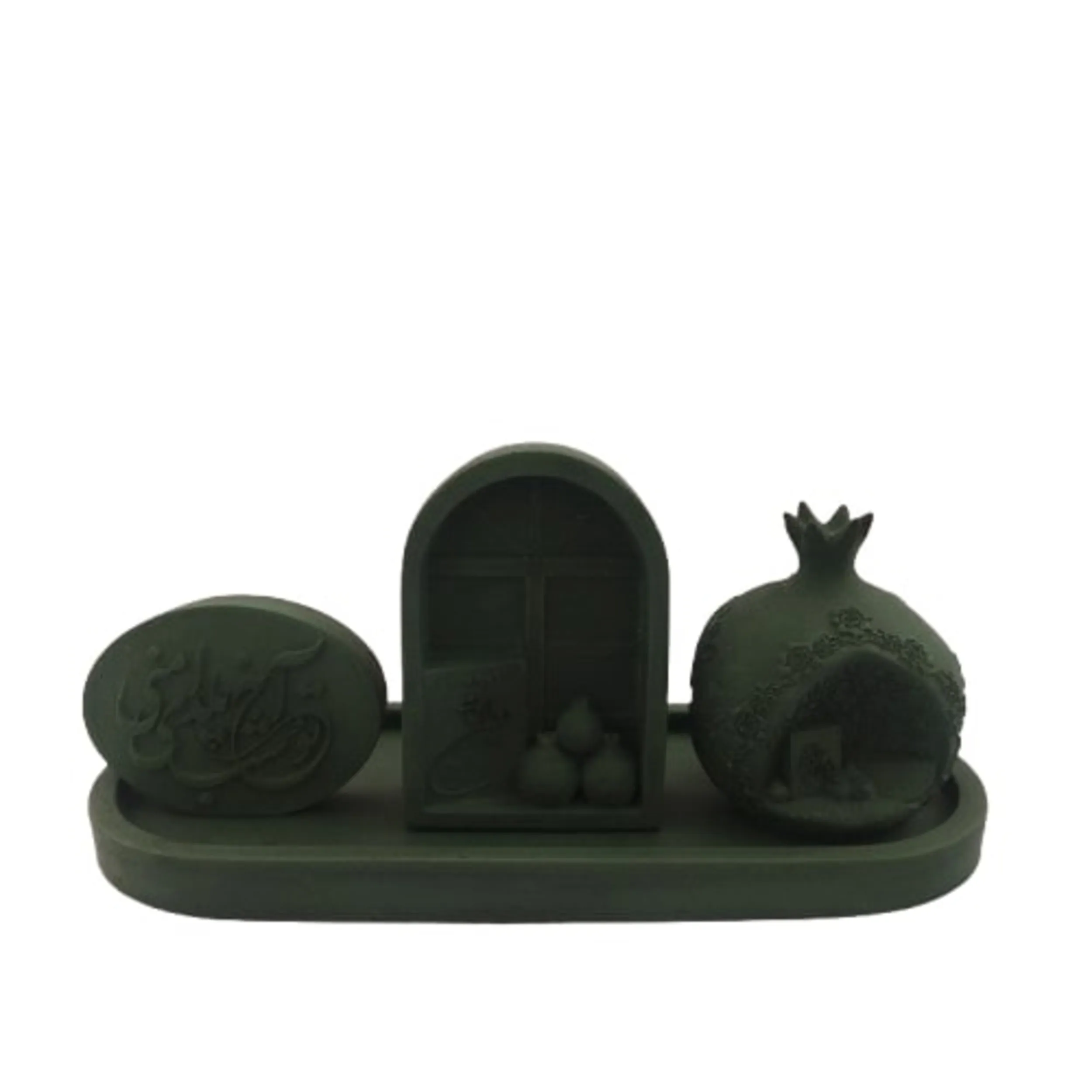 ست 4 تکه دکوری بتنی مدل شب یلدا