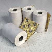 پک  چهار عددی رول دستگاه پوز با چاپ عمومی