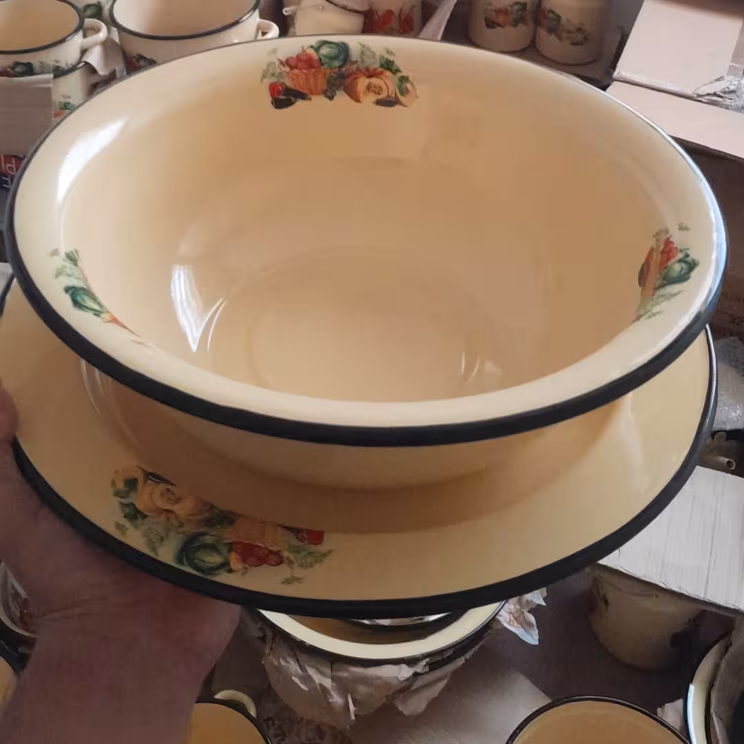 لگن 5لیتر طرح کدو 