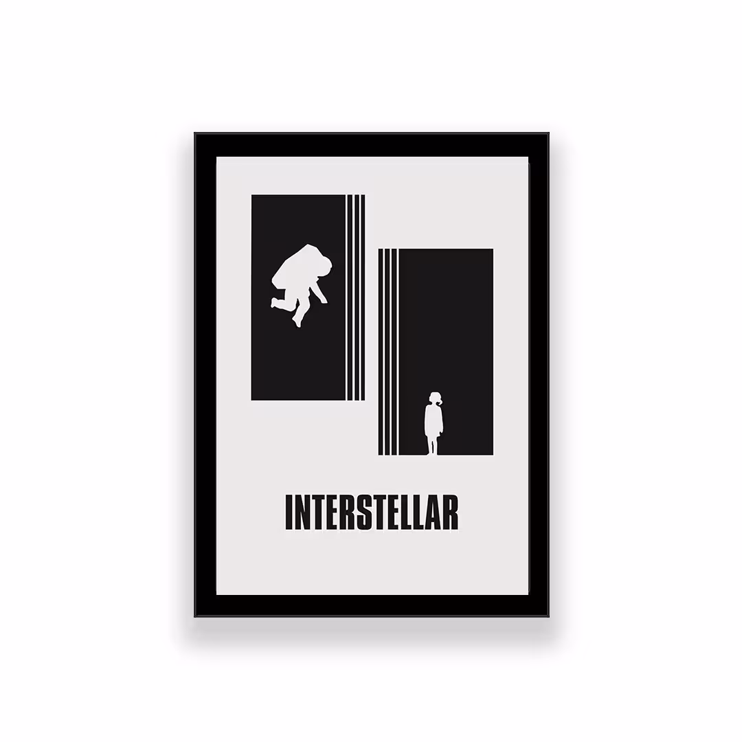 تابلو طرح فیلم interstellar 