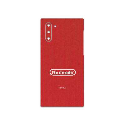 برچسب پوششی ماهوت مدل NINTENDO مناسب برای گوشی موبایل سامسونگ Galaxy Note 10