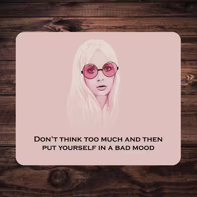 ماوس پد طرح دختر کد P100208