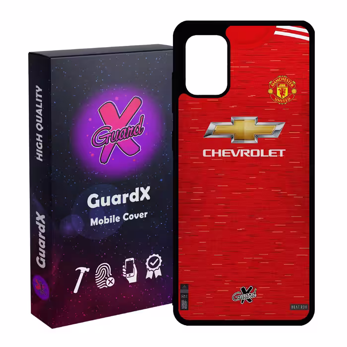 کاور گارد ایکس طرح Manchester United مدل Glass10248 مناسب برای گوشی موبایل سامسونگ Galaxy A31
