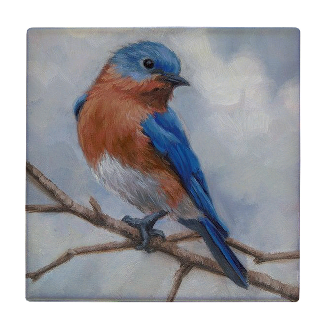 کاشی طرح پرنده کد wk386