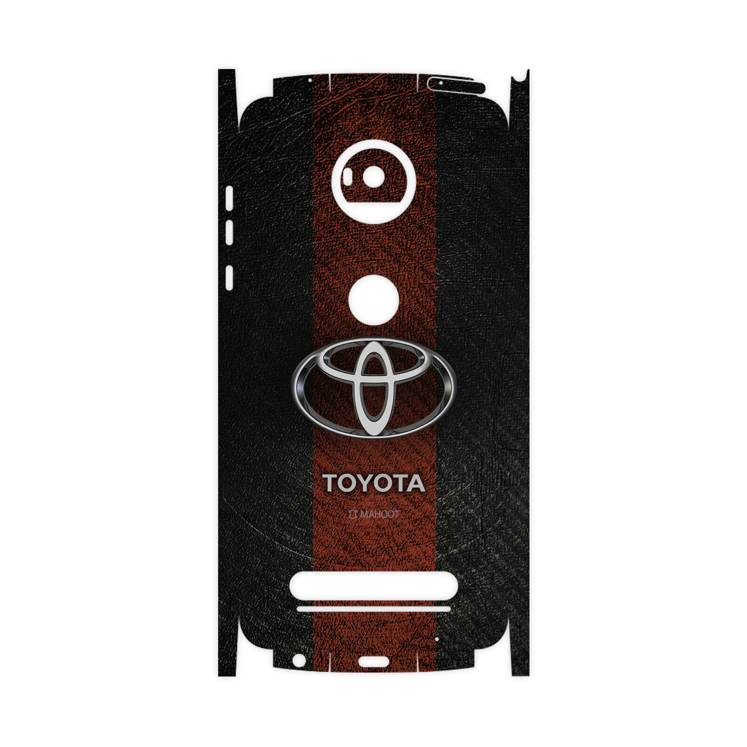 برچسب پوششی ماهوت مدل TOYOTA-FullSkin مناسب برای گوشی موبایل موتورولا Moto Z2 Play