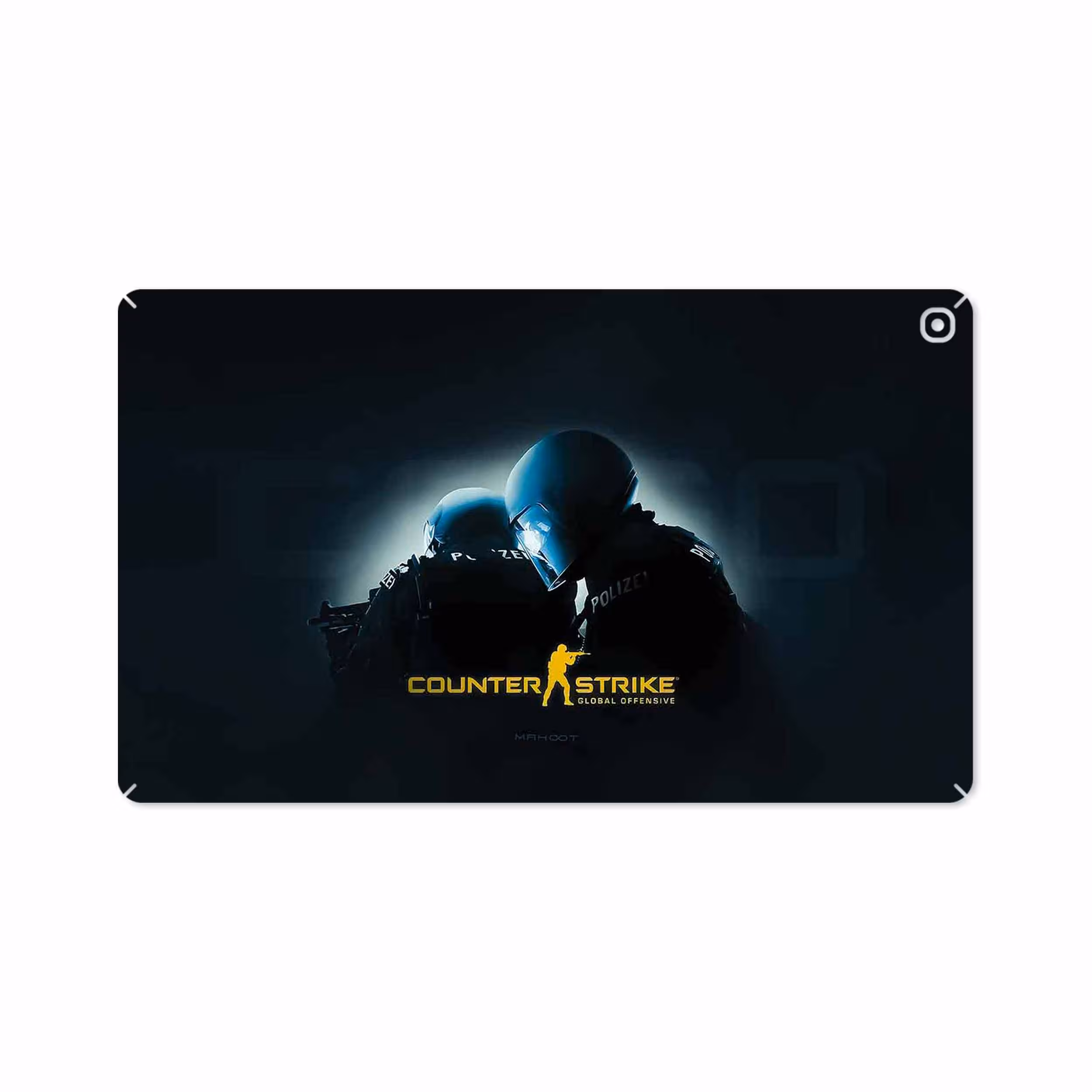 برچسب پوششی ماهوت مدل Counter-Strike مناسب برای تبلت سامسونگ Galaxy Tab A 10.1 2019 T515
