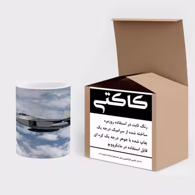 ماگ کاکتی طرح هواپیمای جنگنده مدل mgh20387