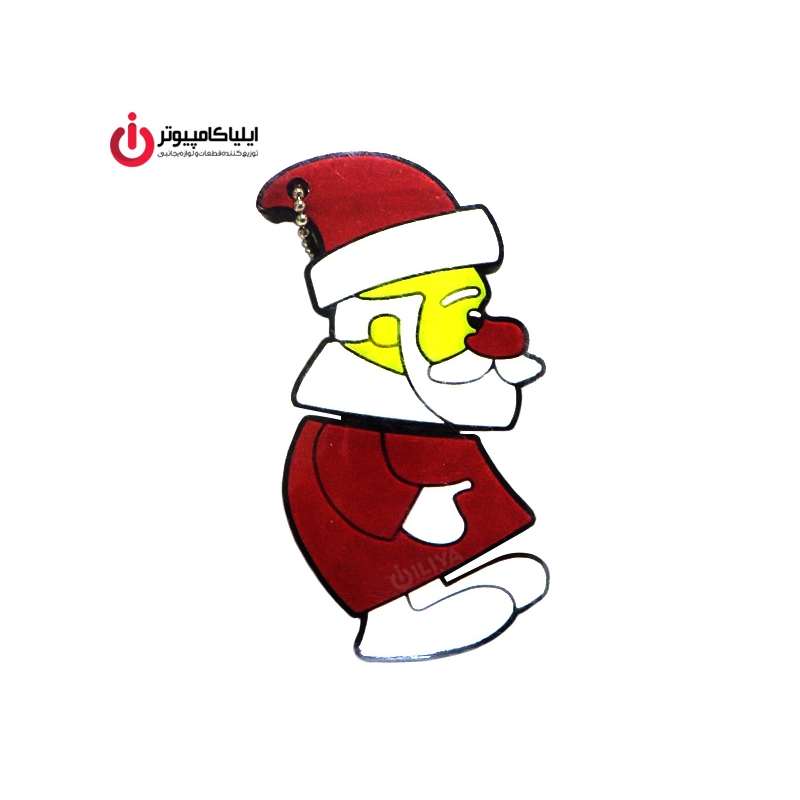 فلش مموری فانتزی کینگ فست مدل NO-13 طرح بابانوئل ظرفیت 32گیگابایت