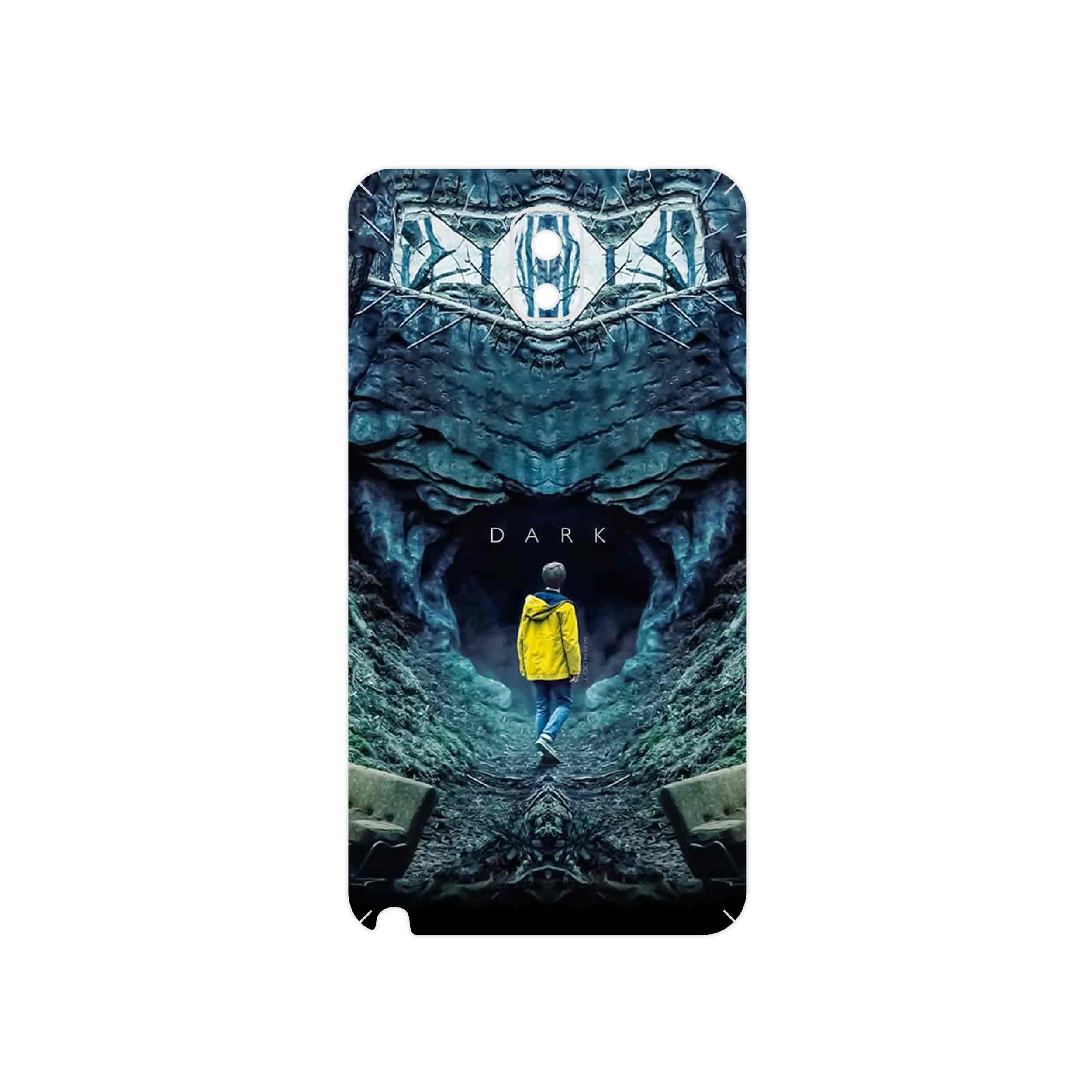 برچسب پوششی ماهوت مدل Dark مناسب برای گوشی موبایل سامسونگ Galaxy Note 3