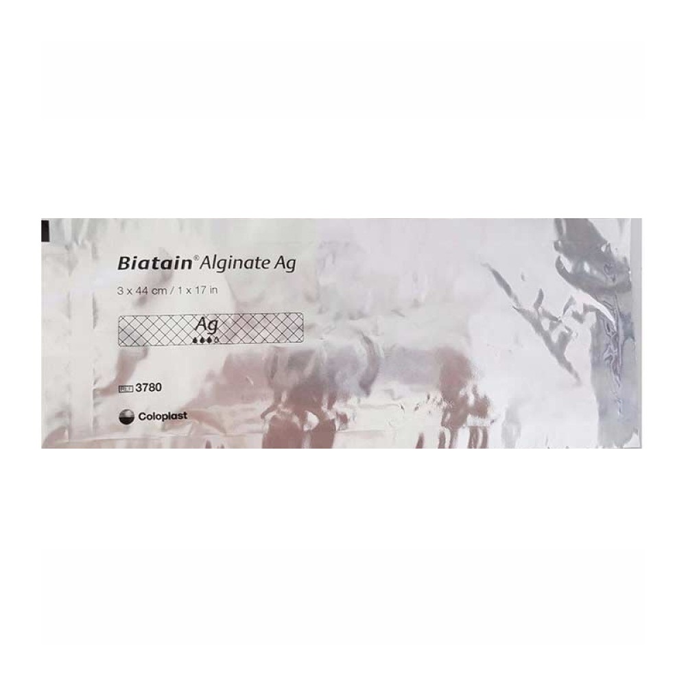 پانسمان آلژینات نقره بیاتین کلوپلاست سایز 44*3 مدل 3780