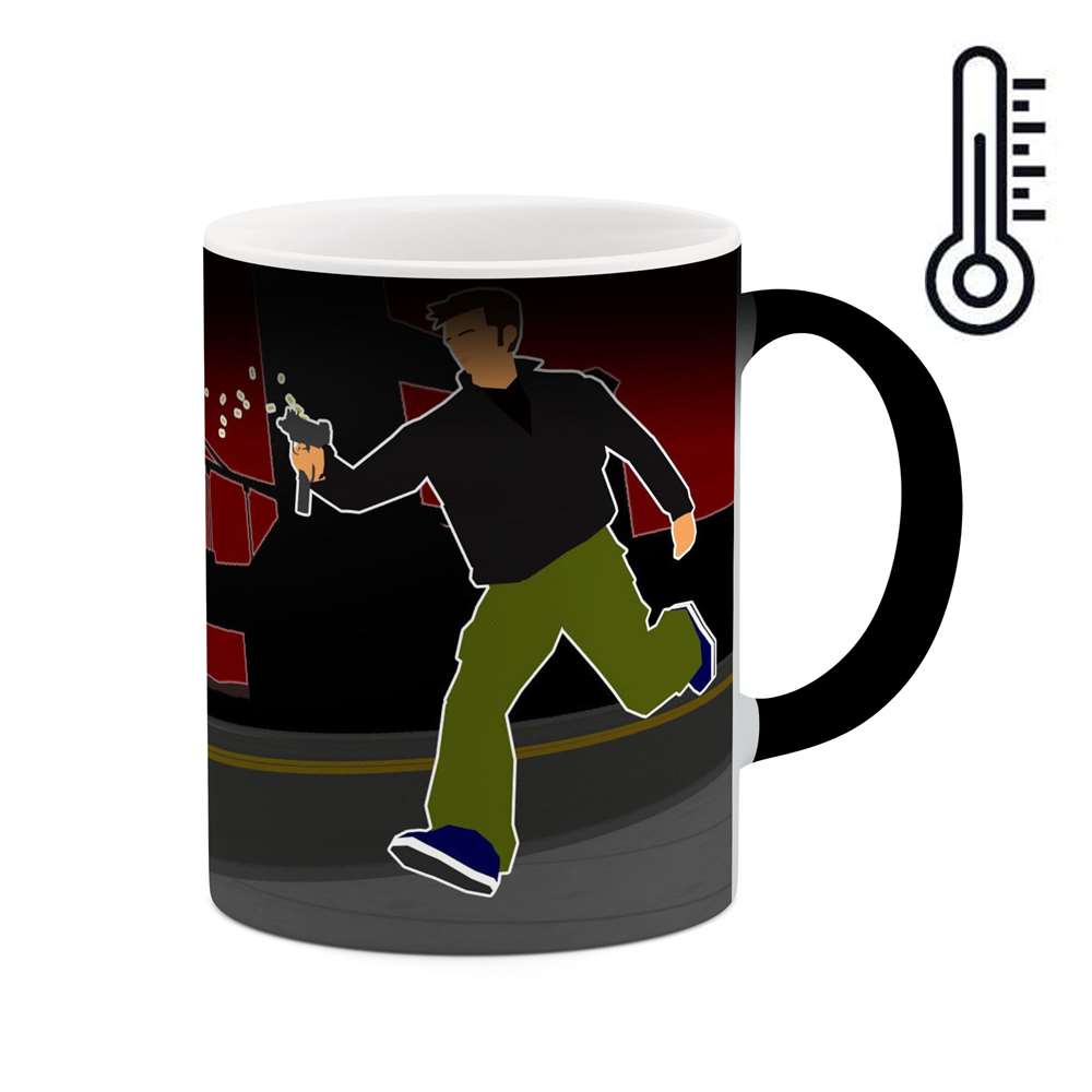 ماگ حرارتی طرح بازی Gta مدل mgph15409