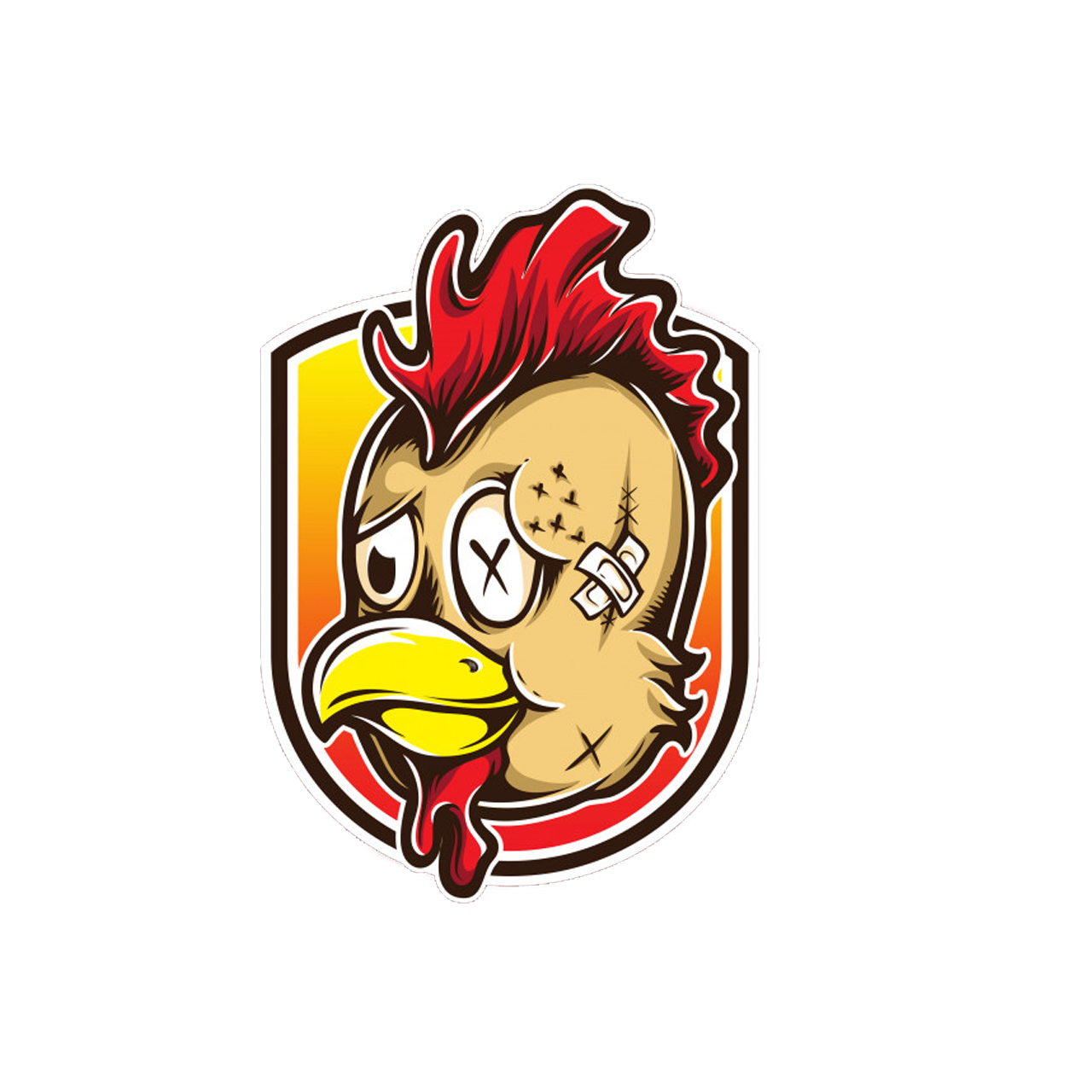 برچسب کنسول بازی مدل خروس کد 884