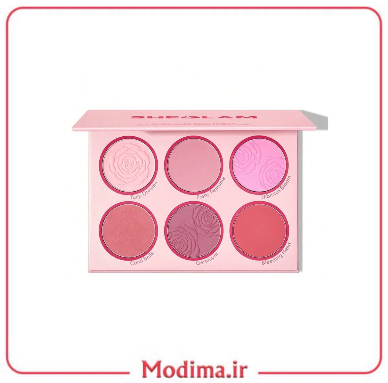 پالت رژگونه 6 تایی شیگلم SHEGLAM 🎀