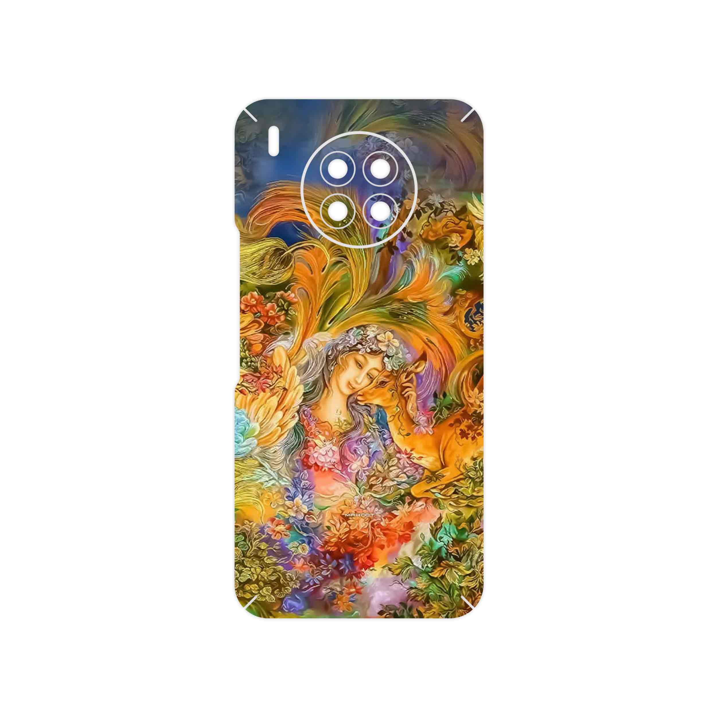 برچسب پوششی ماهوت مدل Persian miniature 3 مناسب برای گوشی موبایل آنر 50 Lite