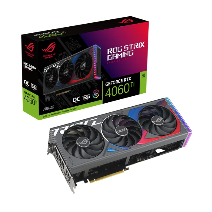 کارت گرافیک ایسوس ROG Strix GeForce RTX 4060 TI OC Edition 16GB
