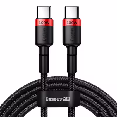 کابل USB-C باسئوس مدل Cafule PD 100W طول 2 متر