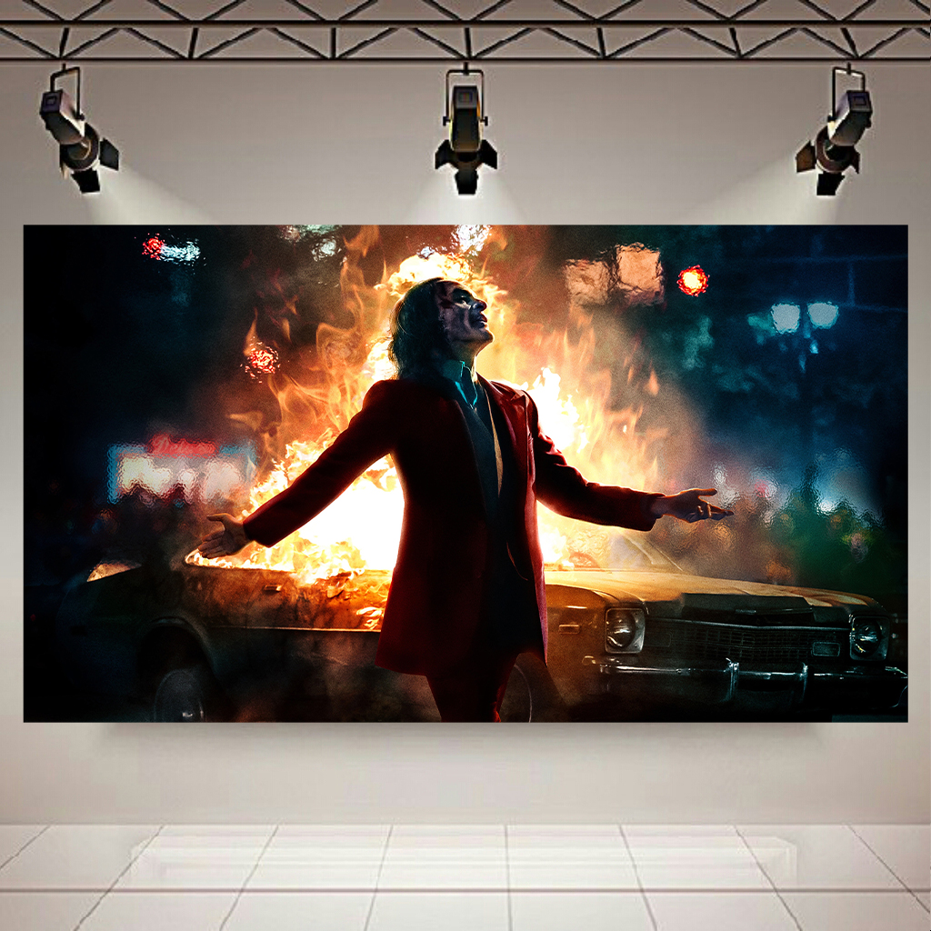 تابلو بوم طرح جوکر کد AR4810