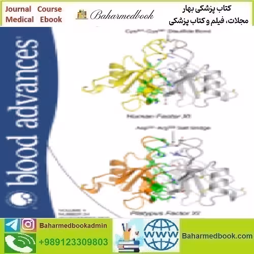 Blood Advances Volume 4 Issue 1 to 24 2020 TRUE PDF price 24€ - کتاب پزشکی بهار