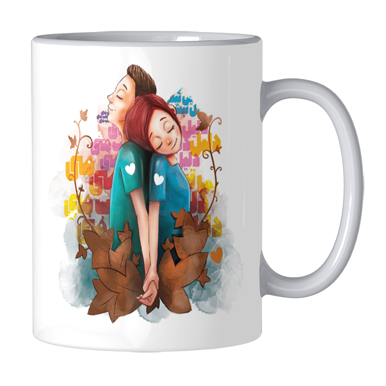 ماگ مدل عاشقانه کد 205