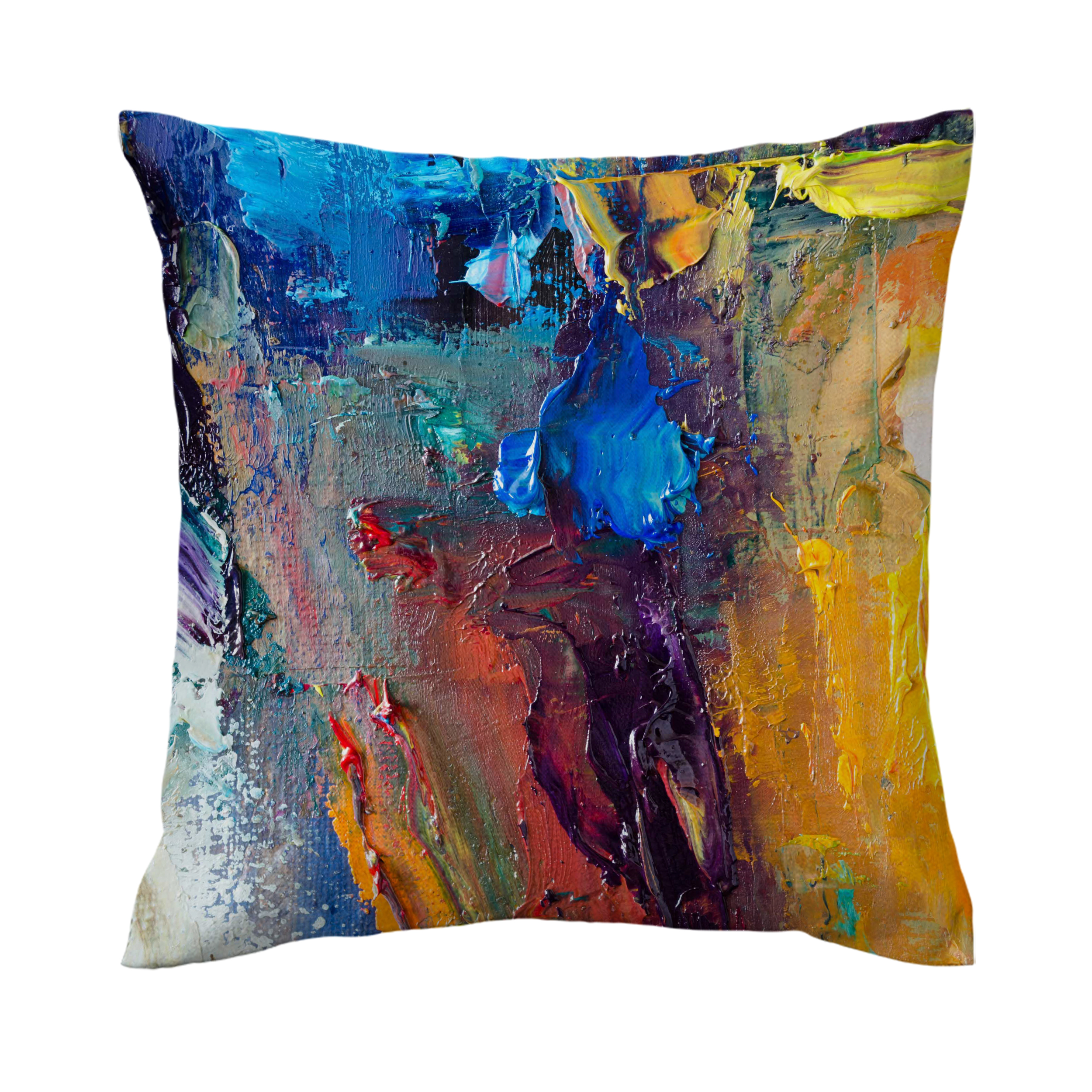 کاور کوسن طرح رنگ روغن کد 649