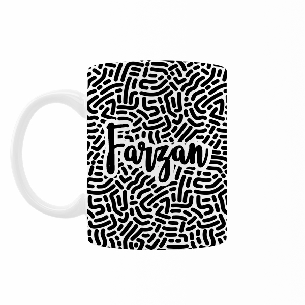 ماگ رژارت مدل اسم فرزان