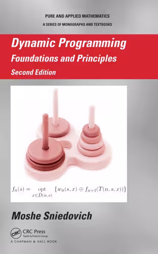 خرید و دانلود نسخه کامل کتاب Dynamic programming. Foundations and principles