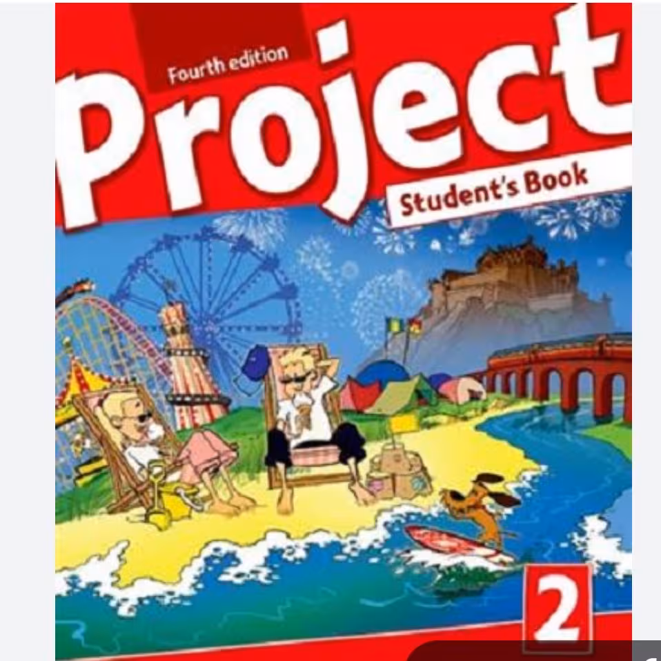 کتاب زبان پروجکت 2 با کتاب تمرین و سی دی Project 2