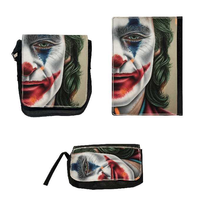 کلاسور مدل جوکر به همراه کیف و جامدادی