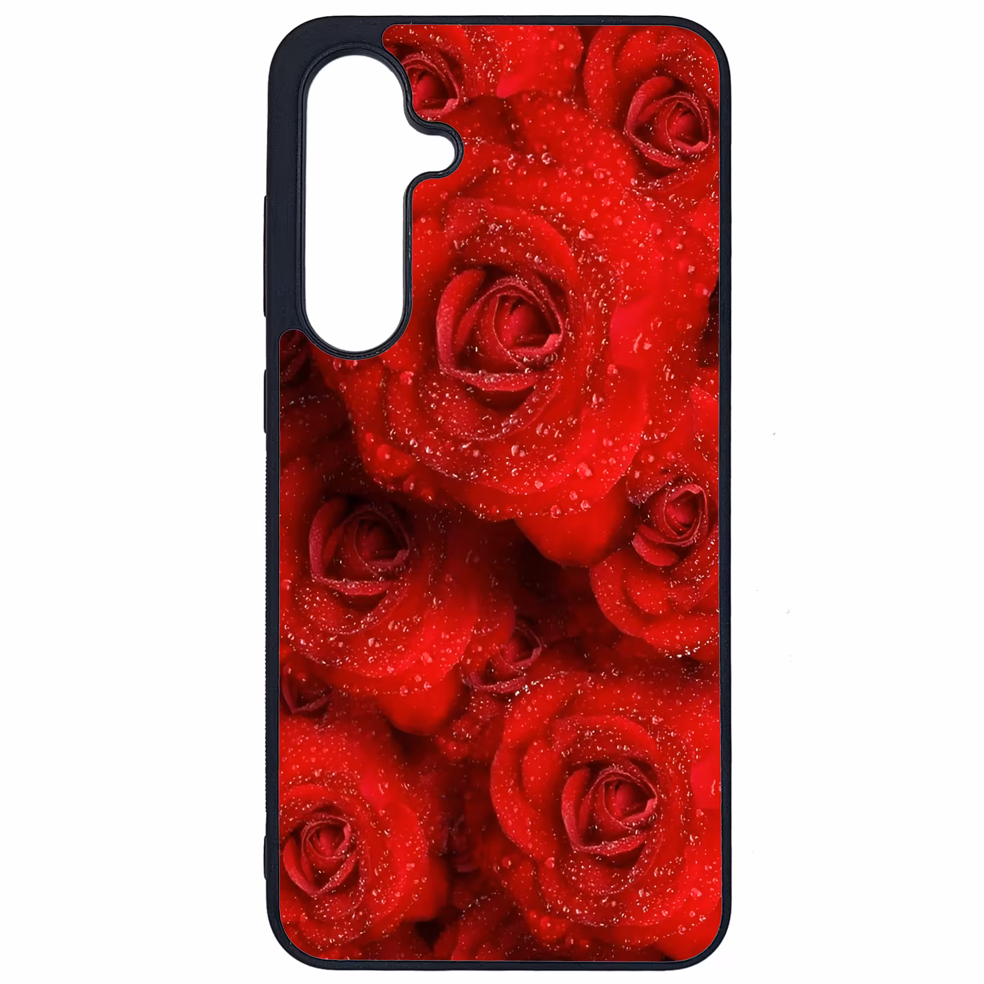 کاور طرح گل رز کد G-012 مناسب برای گوشی موبایل سامسونگ Galaxy S24 FE | دیجی قاب دونی
