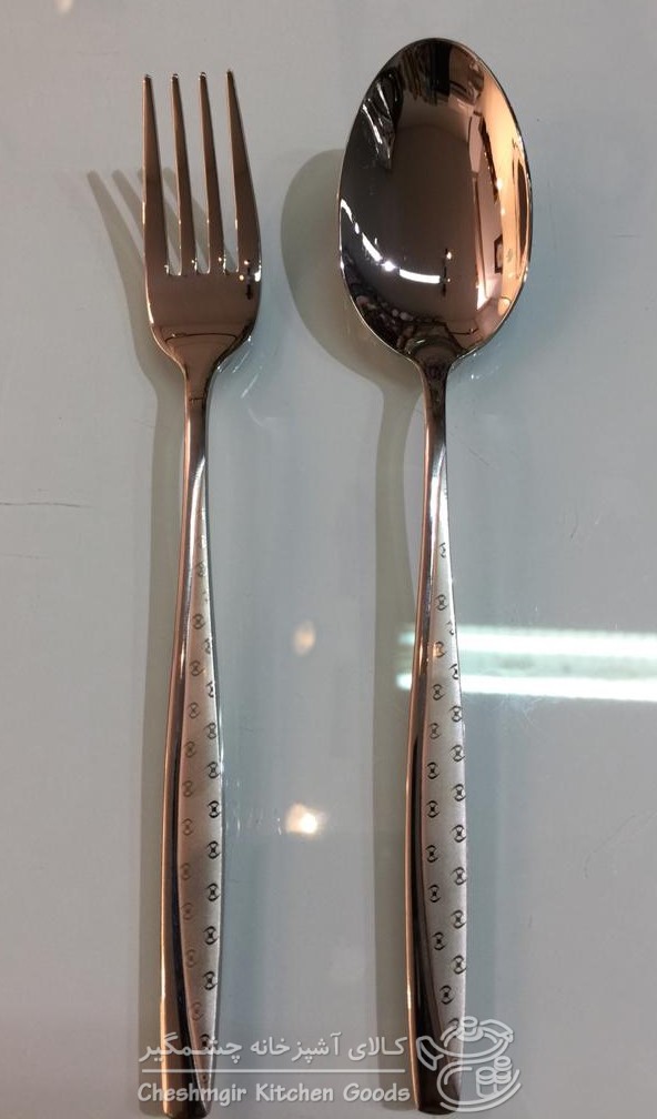 سرویس 130 پارچه قاشق و چنگال یونیک مدل ماینز لیزری UN-MeinsLaser130