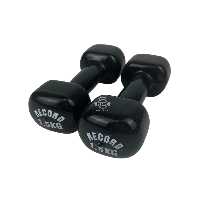 دمبل بانوان 1.5 کیلویی RECORD رکورد بسته 2 عددی