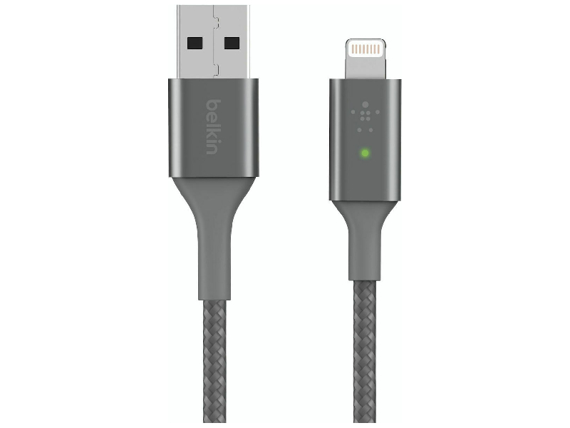 کابل لایتنینگ بلکین مدل Boost Charge MFi CAA007bt04GR به طول 1.2 متر