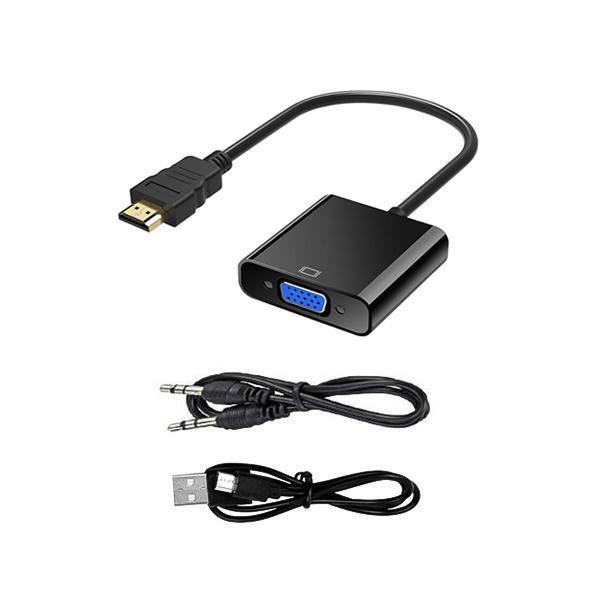 تبدیل برق دار HDMI به BADAKITA VGA/SOUND مدل BR-04